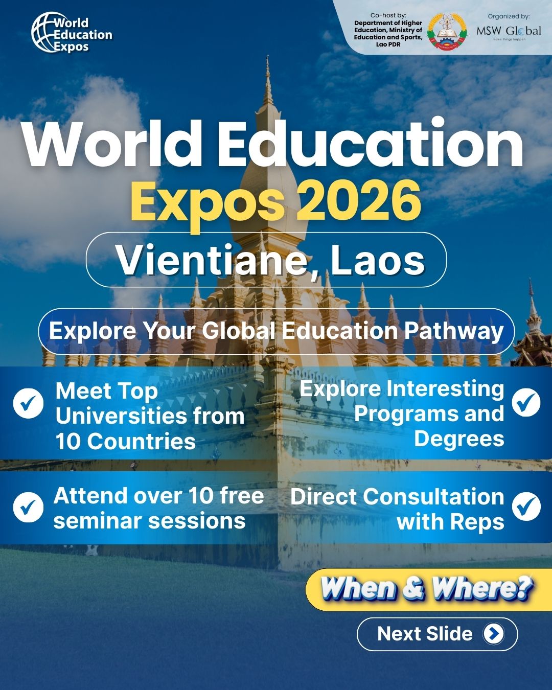 World Education Expo 2026 Laos